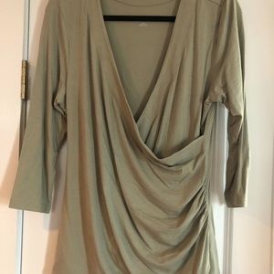 Soft Surroundings Wrap-Around Top